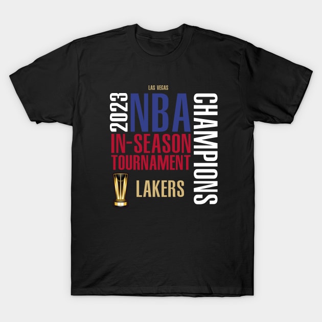 NBA In-Season champs 2023 T-Shirt by Buff Geeks Art